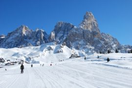 sciare in Val Gardena, il giro del sella ronda