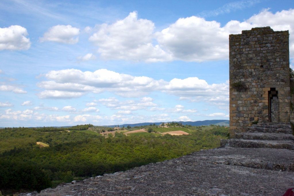 Monteriggioni dall'alto