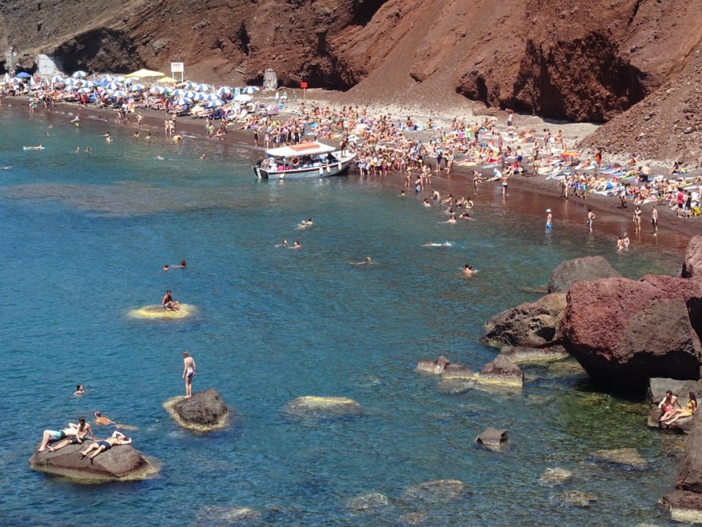 Santorini - Red Beach