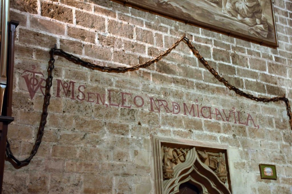 valencia capilla santo caliz santo graal nella cattedrale di valencia