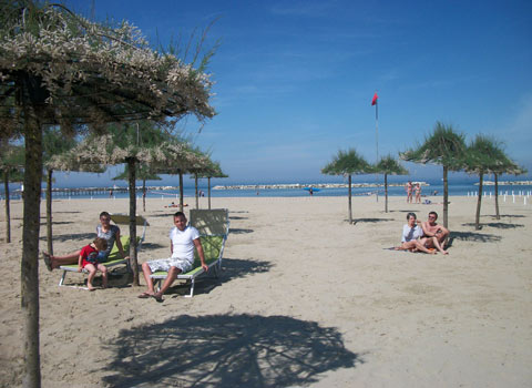 spiaggia delle tamerici a cesenatico