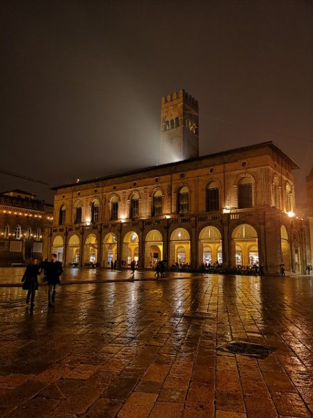 Il Palazzo Re Enzo a Bologna, prigione lussuosa di Federico II di Svevia.