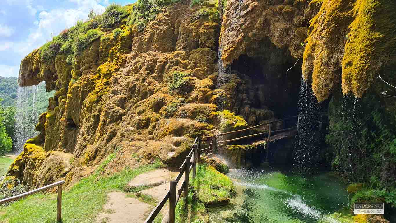 cascata emilia romagna a Labante 