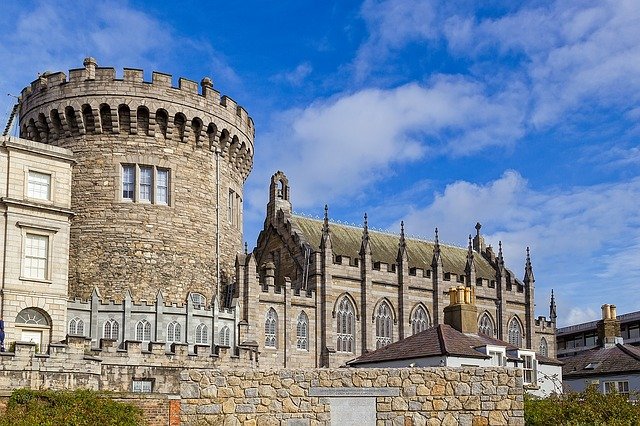 castello di dublino in irlanda