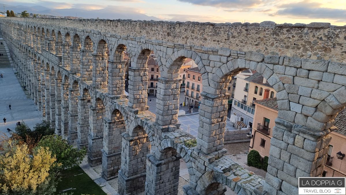 acquedotto romano di Segovia. On the road spagna cosa vedere in castiglia e leon