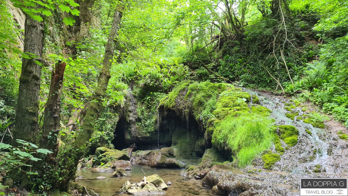 trekking all'orrido di gea nell'appennino tosco emiliano