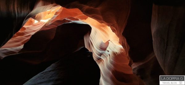 Visita all'Antelope Canyon di Page. itinerario on the road parchi usa tra arizona a utah