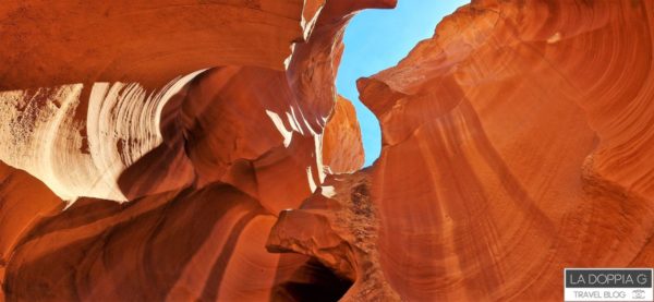 antelope canyon a Page. itinerario on the road parchi usa tra arizona a utah