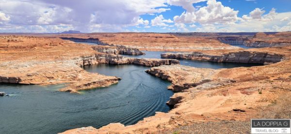 lake powell e glen canyon dam. itinerario on the road parchi usa tra arizona a utah