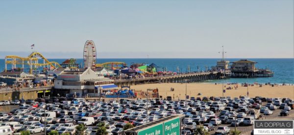 santa monica pier la fine della route 66 a los angeles in california