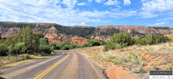 palo duro canyon ad amarillo in texas 