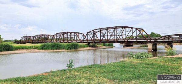 ponte sulla route 66 nei pressi di oklahoma city