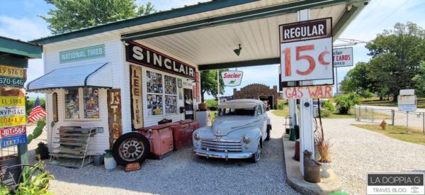 gay parita sinclair tappa lungo la route 66 tra st. louis missouri e oklahoma city