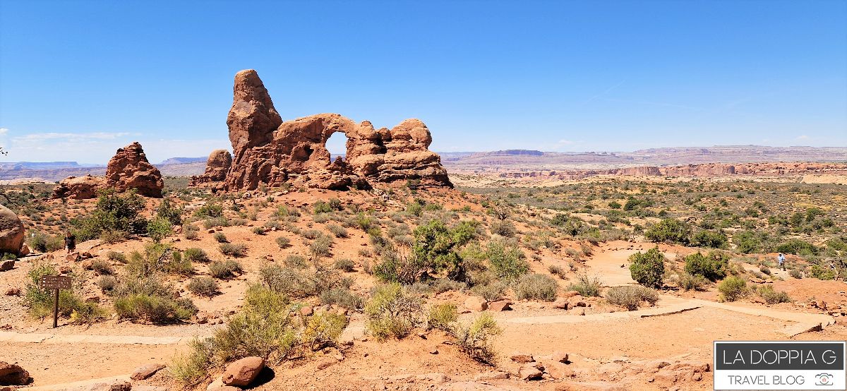 gli archi più belli dello utah nel Arches National Park in USA