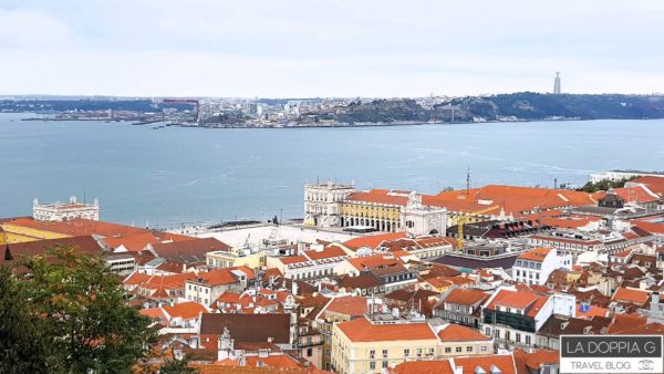 Lisbona dall'alto dei miradouro